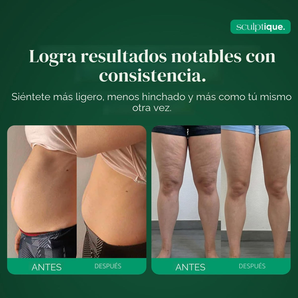 Recupera la Ligereza y Reduce la Retención de Líquidos