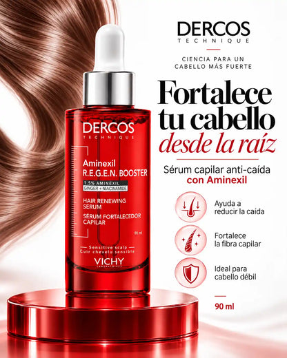 VICHY Dercos Serum Aminexil Regen Booster - anticaída del cabello