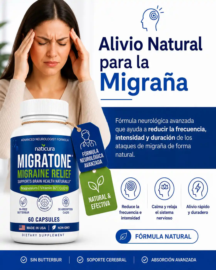 Recupera tu Bienestar y Elimina la Frecuencia de las Migrañas