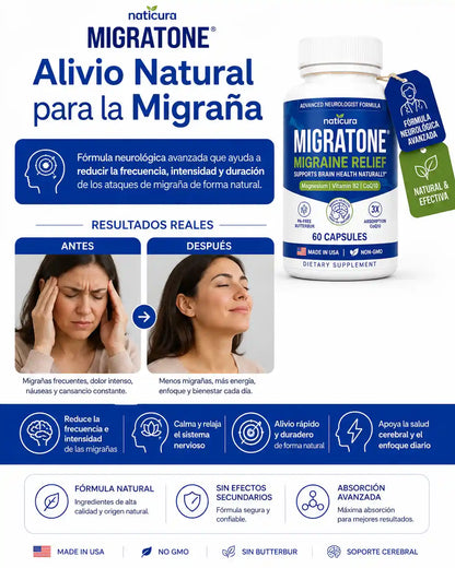 Recupera tu Bienestar y Elimina la Frecuencia de las Migrañas