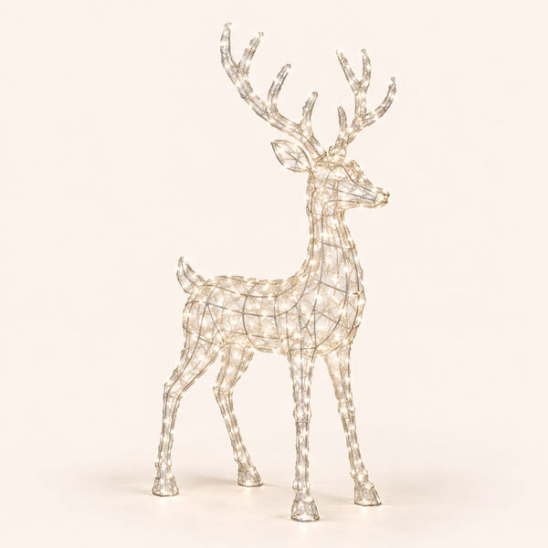 Reno Navideño LED para Exterior 1 m