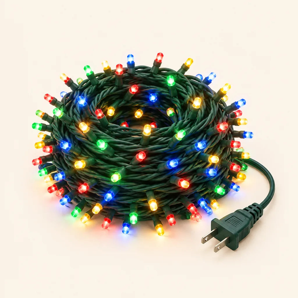 Instalación de Luces LED Multicolor 300 Luces