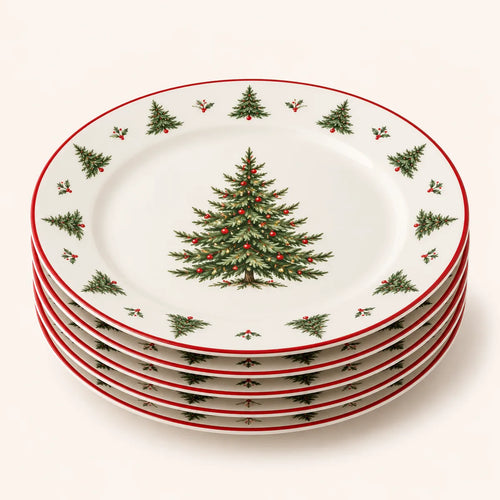 Set x6 Platos Navideños