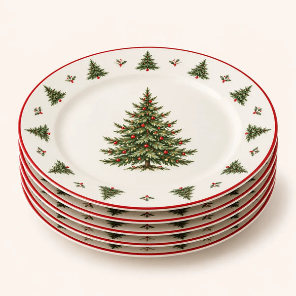 Set x6 Platos Navideños